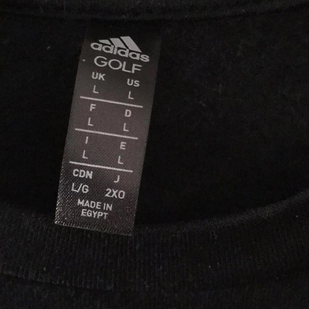 Adidas Golf Sweatshirt Sz Large NWOT - Picture 3 of 5